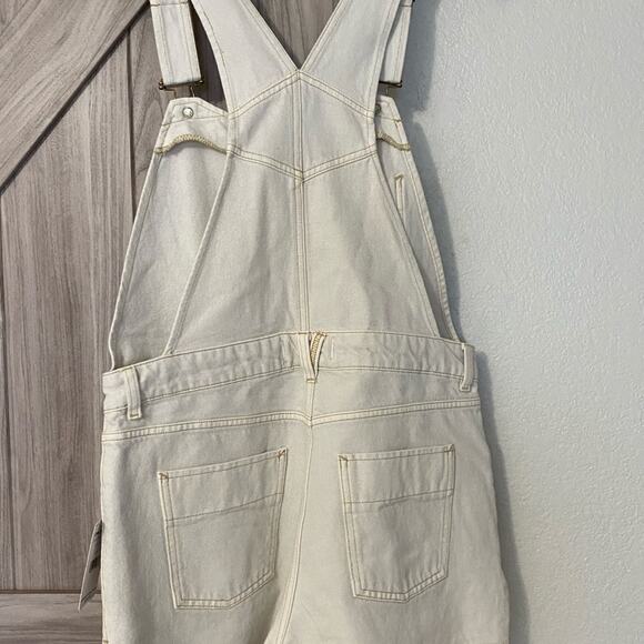 NWOT free people sunkissed shortall in off-white 8 - Picture 6 of 6